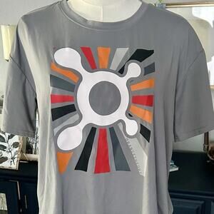 Orangetheory Fitness Women’s Tee Size Medium, Grey W/Splat